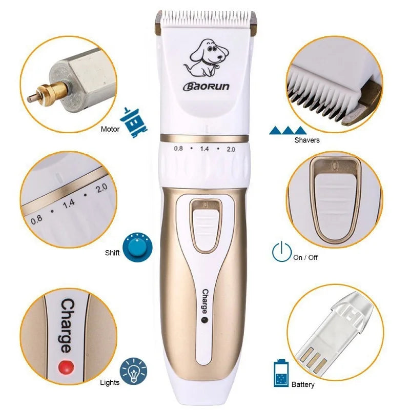 Dog hair shaving machine knife tools