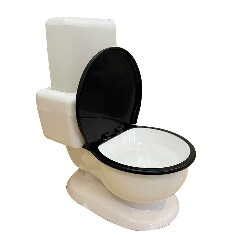 Funny Pet Cat Toilet Water Fountain Automatic Flow Without Plug-in