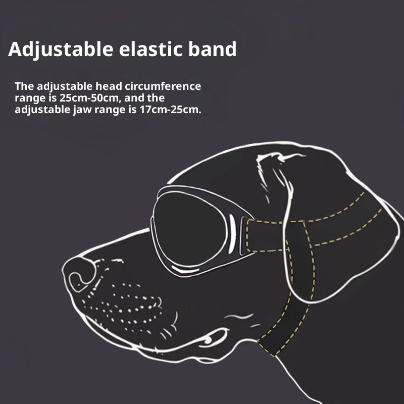 Dog Windproof Plastic Pet Glasses