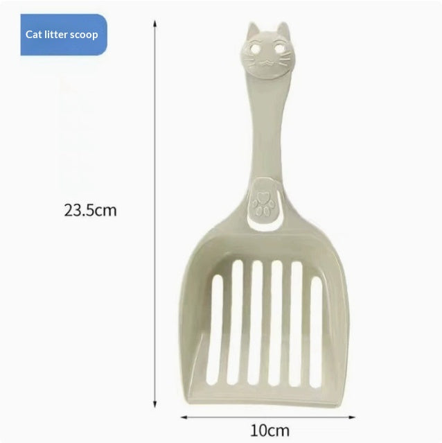 Plastic cat litter shovel cat head cat shovels