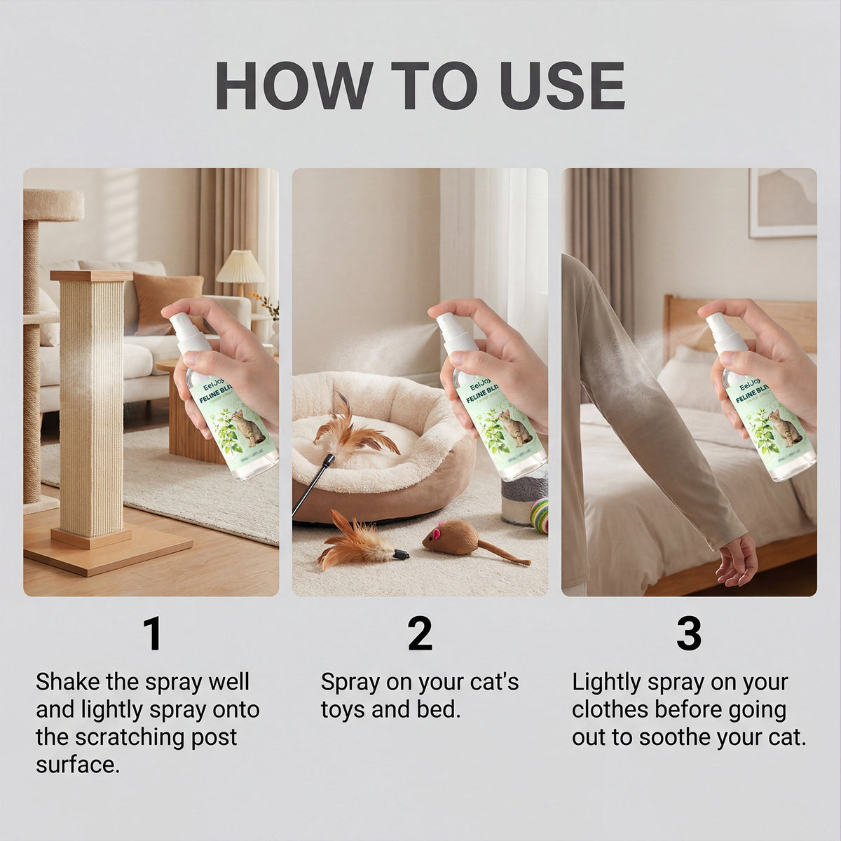 Long-lasting Fragrance Fun And Interactive Cat Spray For Pets.