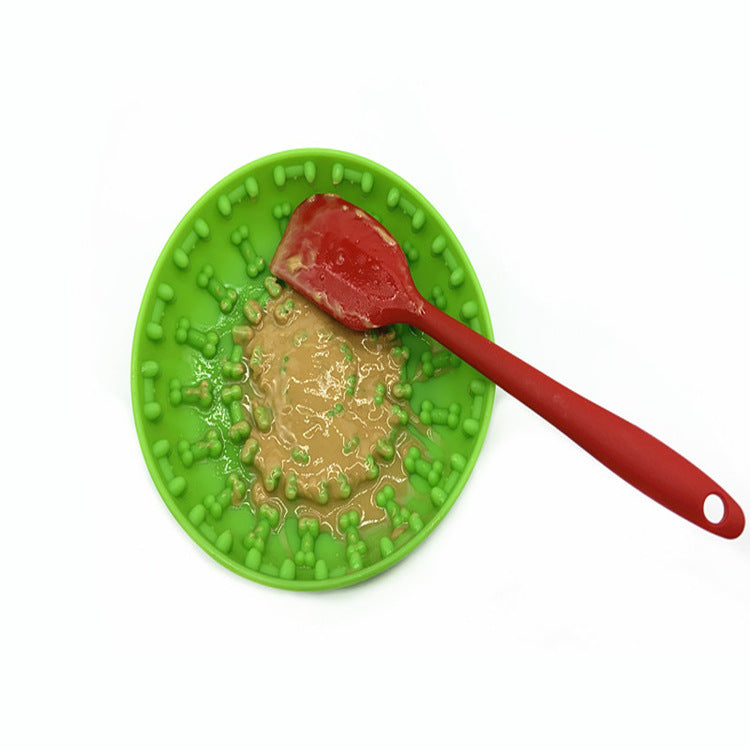 Dog Choking Prevention Bowl Silicone Pet Slow Food Bowl