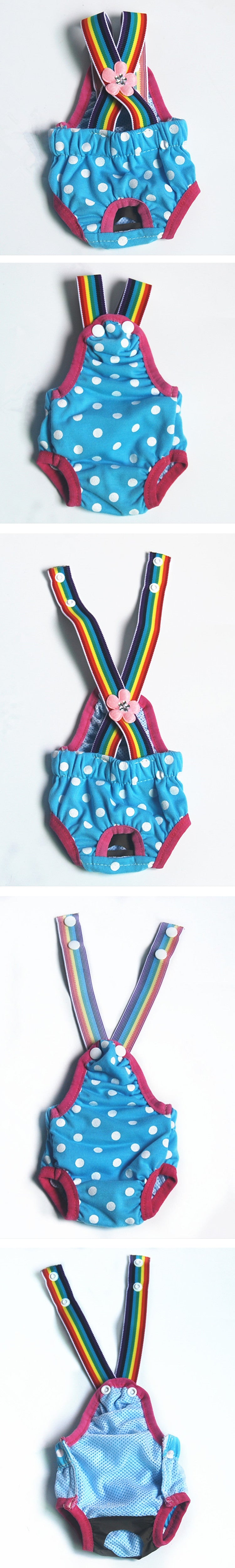 Pet Printed Underwear Physiological Pants