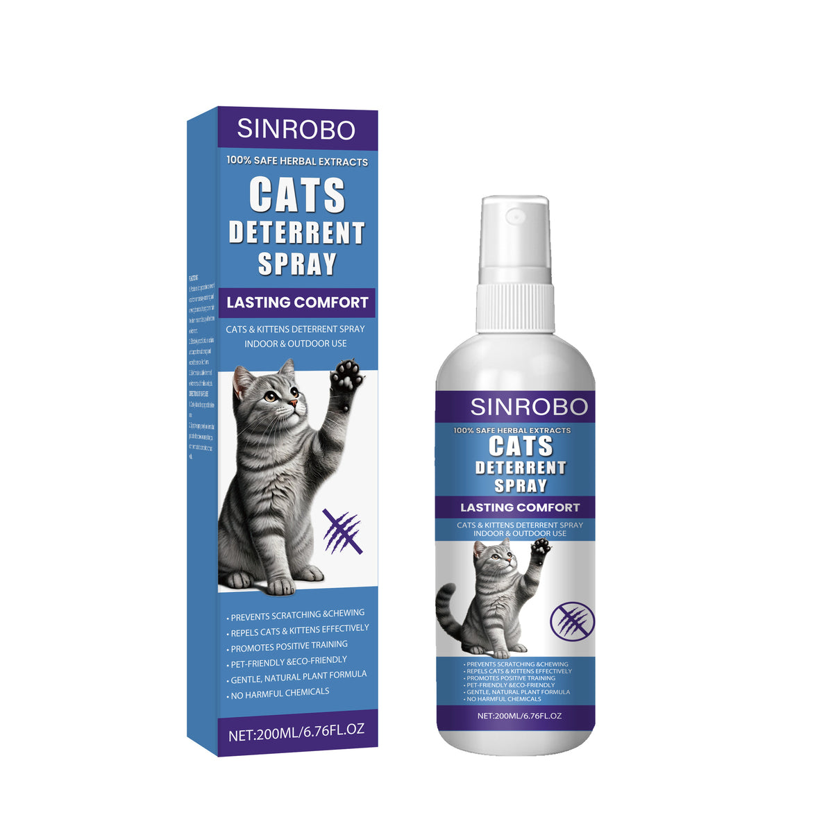 Cat Deterrent Nursing Spray