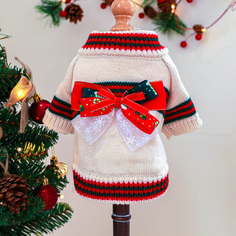 Pet Clothes Christmas And New Year Warm