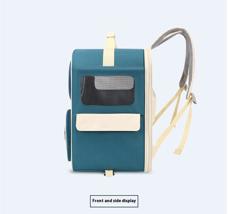 Pet Carrier Backpack Trolley For Cats And Dogs