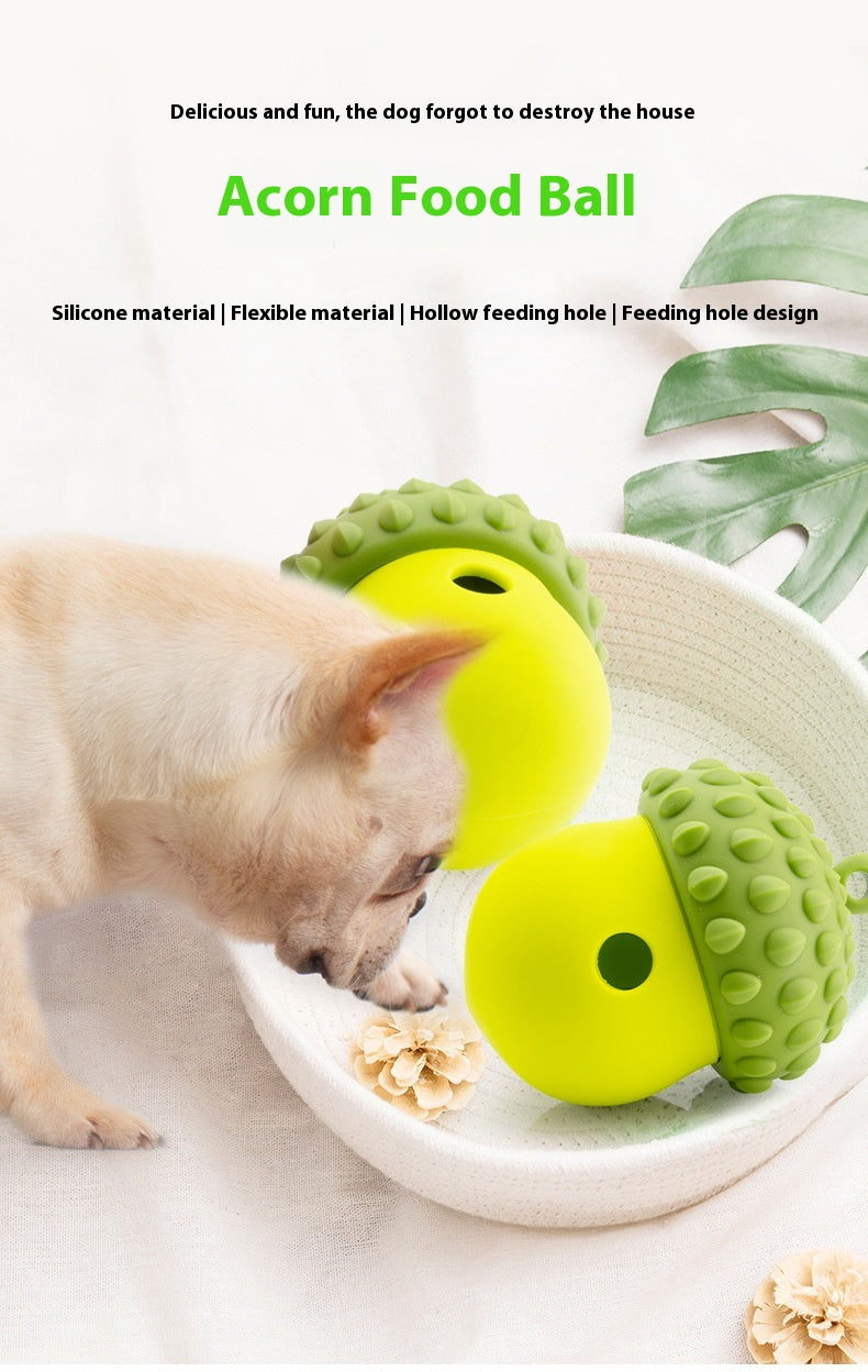 Dog Feeding Toy Chewing Bite-resistant Molar Leakage Food Toy