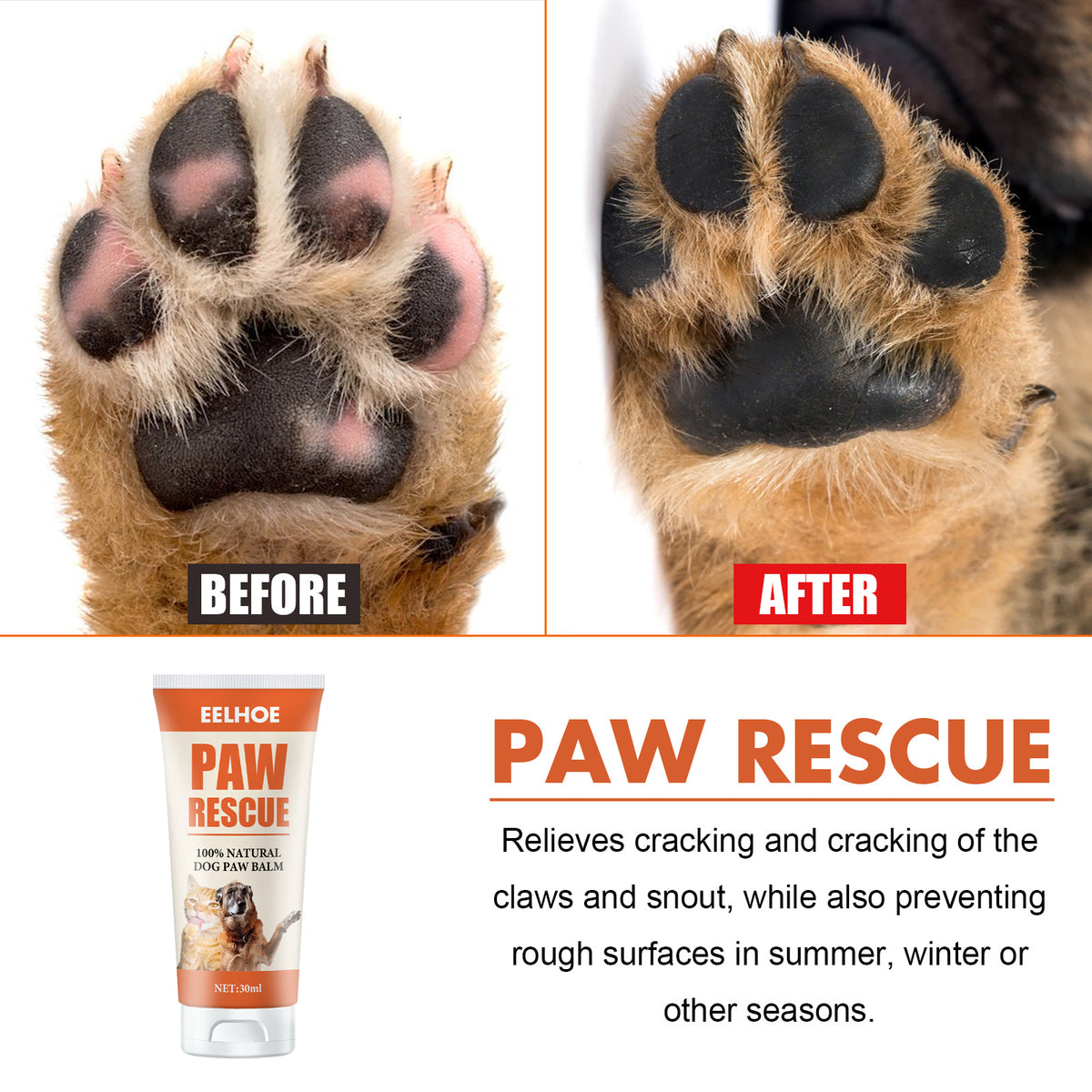 Pet Foot Pad Claw Cream Cat Dog Foot