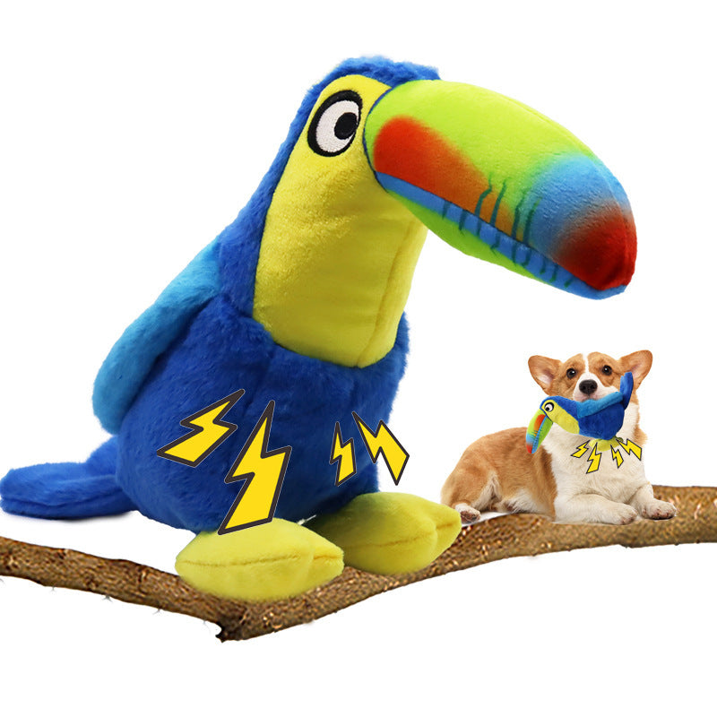 Big Mouthed Bird For Relieving Boredom, Pulling And Teasing Dog Toy
