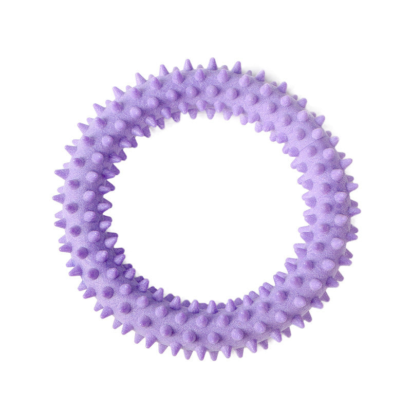 Rubber bite-resistant molar toys