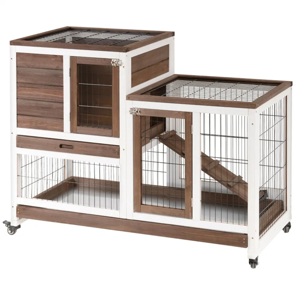 Wooden Rabbit Cage