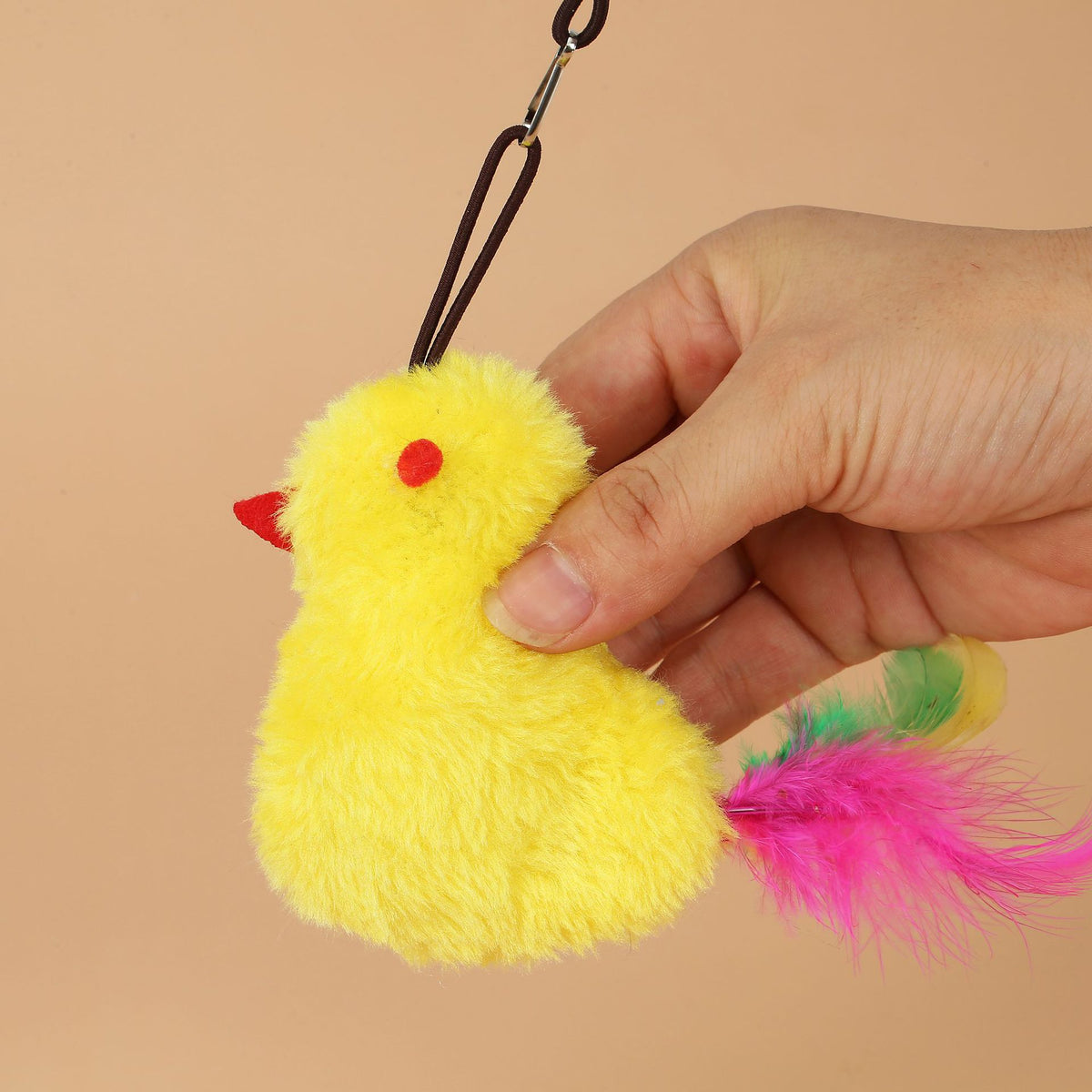 Creative Interactive Cat Toy Swinging Sound Response And Reward System Retractable Cat Teaser Toy