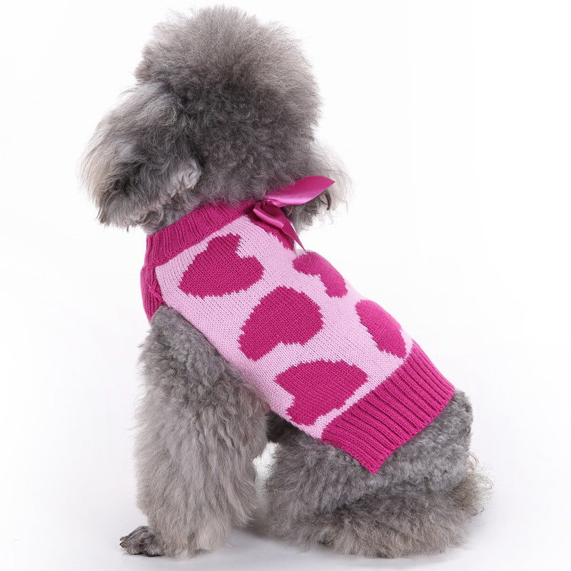 Dog Autumn And Winter Clothes Christmas Pet Sweater
