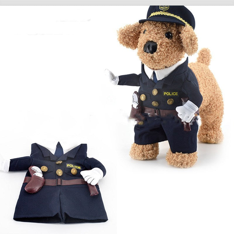 Captain Uniform Little Bear Doll Pilot Teddy Bear Plush Toy Airline Creative Doll Gift Gift