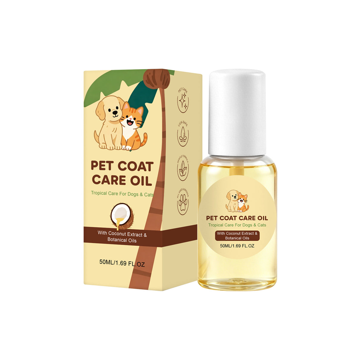 Pet Hair Care Oil