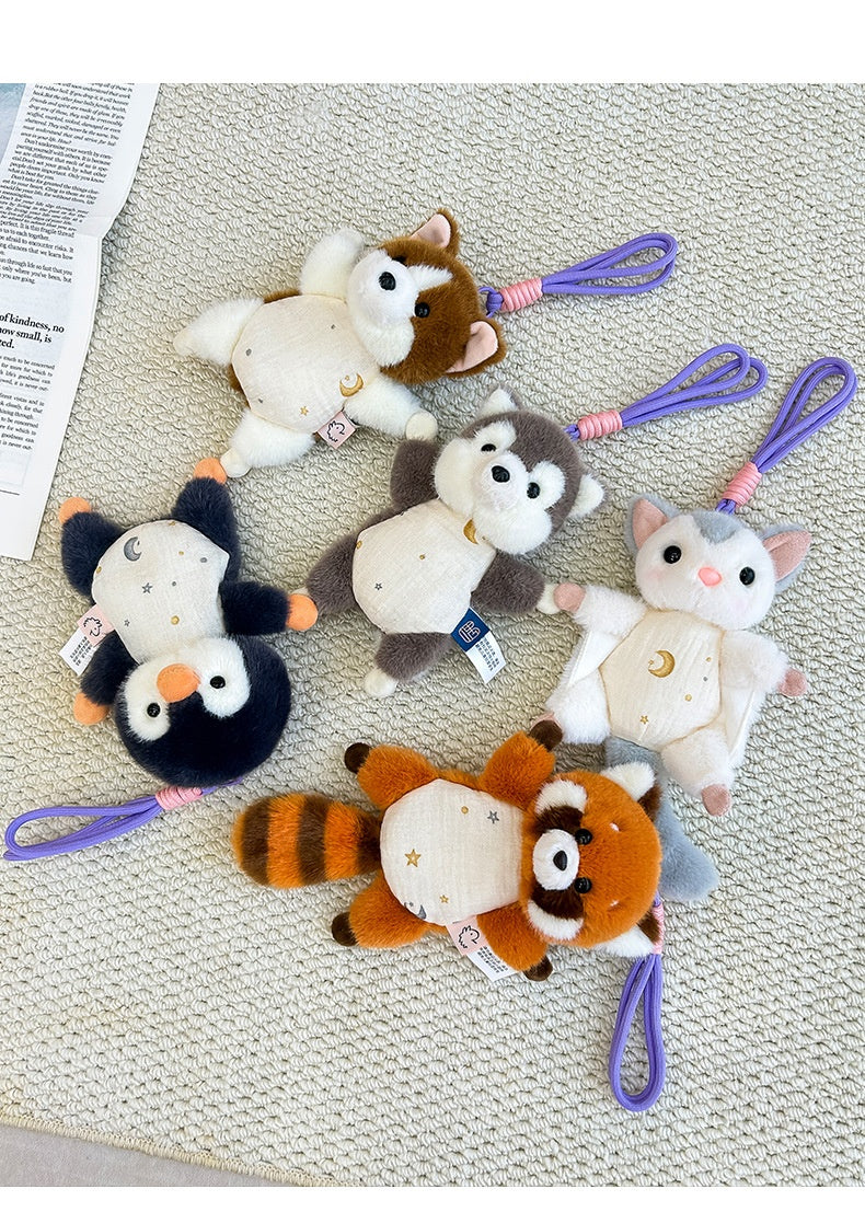 Cute Animal Flying Series Magnetic Bean Bag Doll Plush Toy