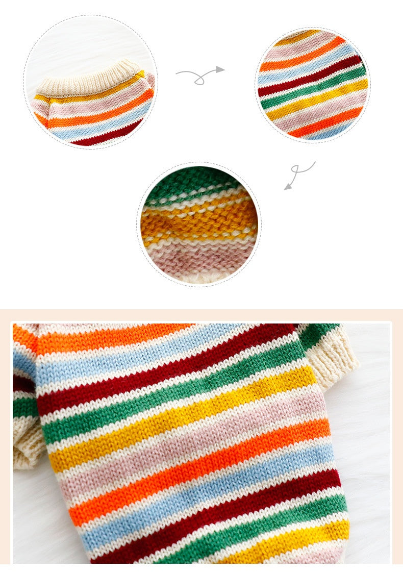 Dog Clothes Spring And Autumn Cute Sweet Sweater