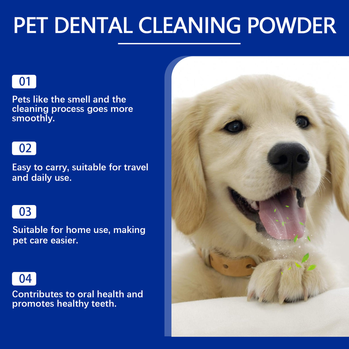Dog Tooth Cleaning Powder