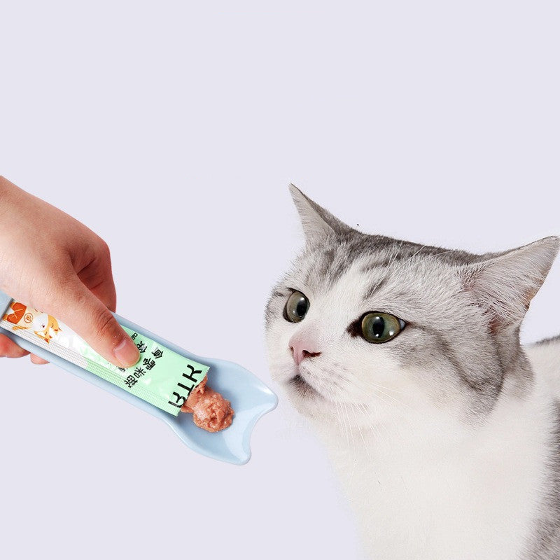 Home Fashion New Cat Bar Feeding Spoon