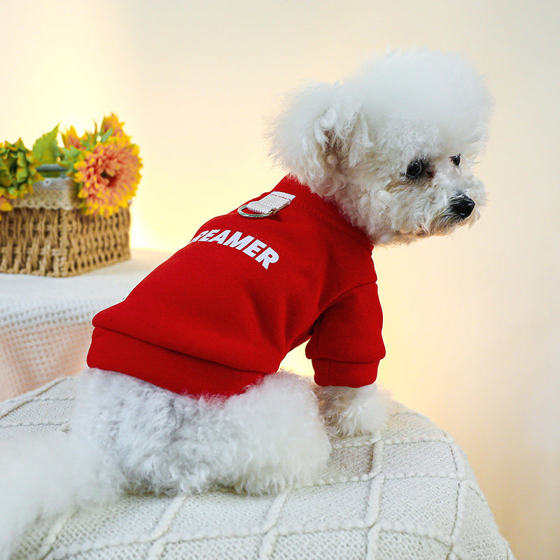 Puppy Dog Cat Traction Sweater Pet Clothes