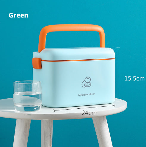 Multi-function medical box-light green small-1 pack