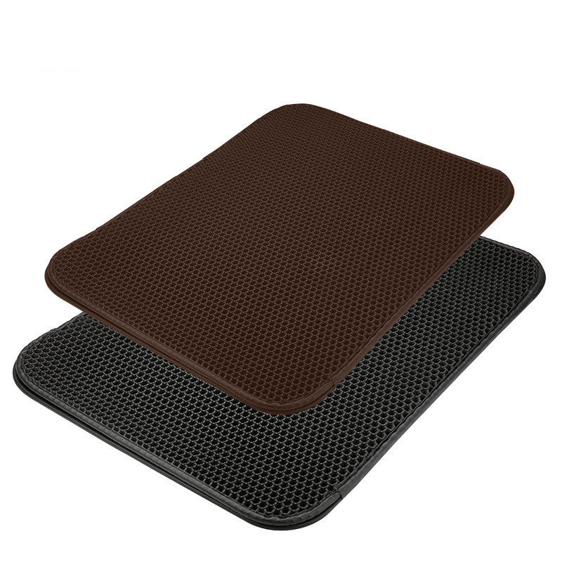 Double Layer EVA Splash-proof Cat Litter Filter Pad