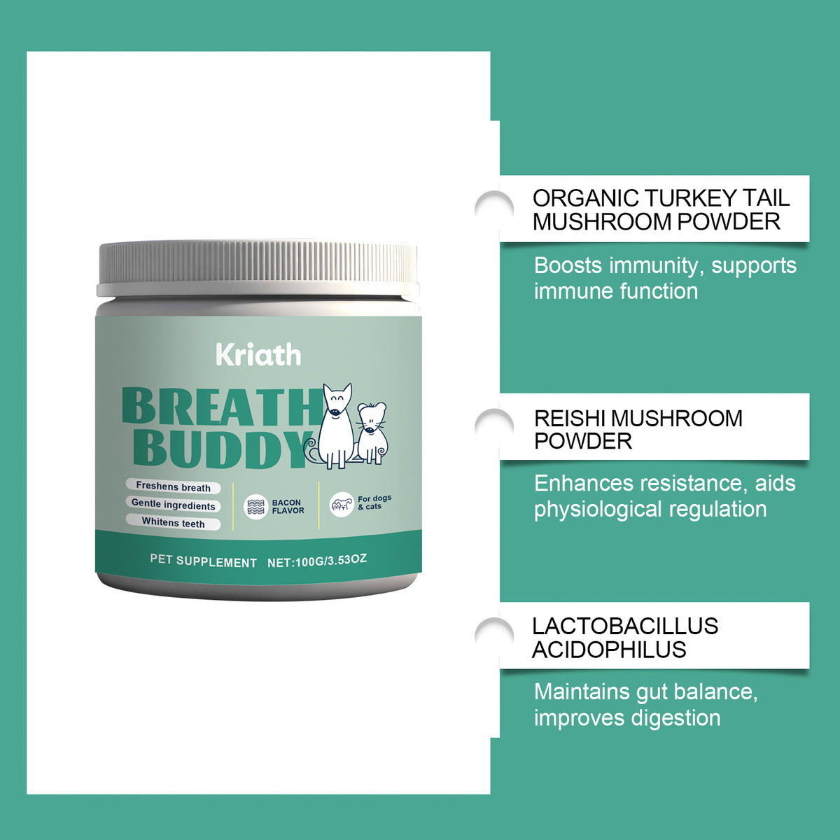 Pet Teeth Cleaning Powder