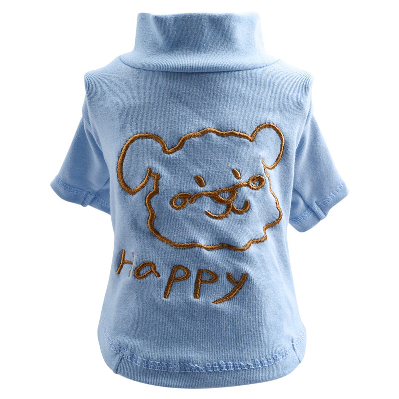 Pet Clothes Happy Puppy Bottoming Shirt