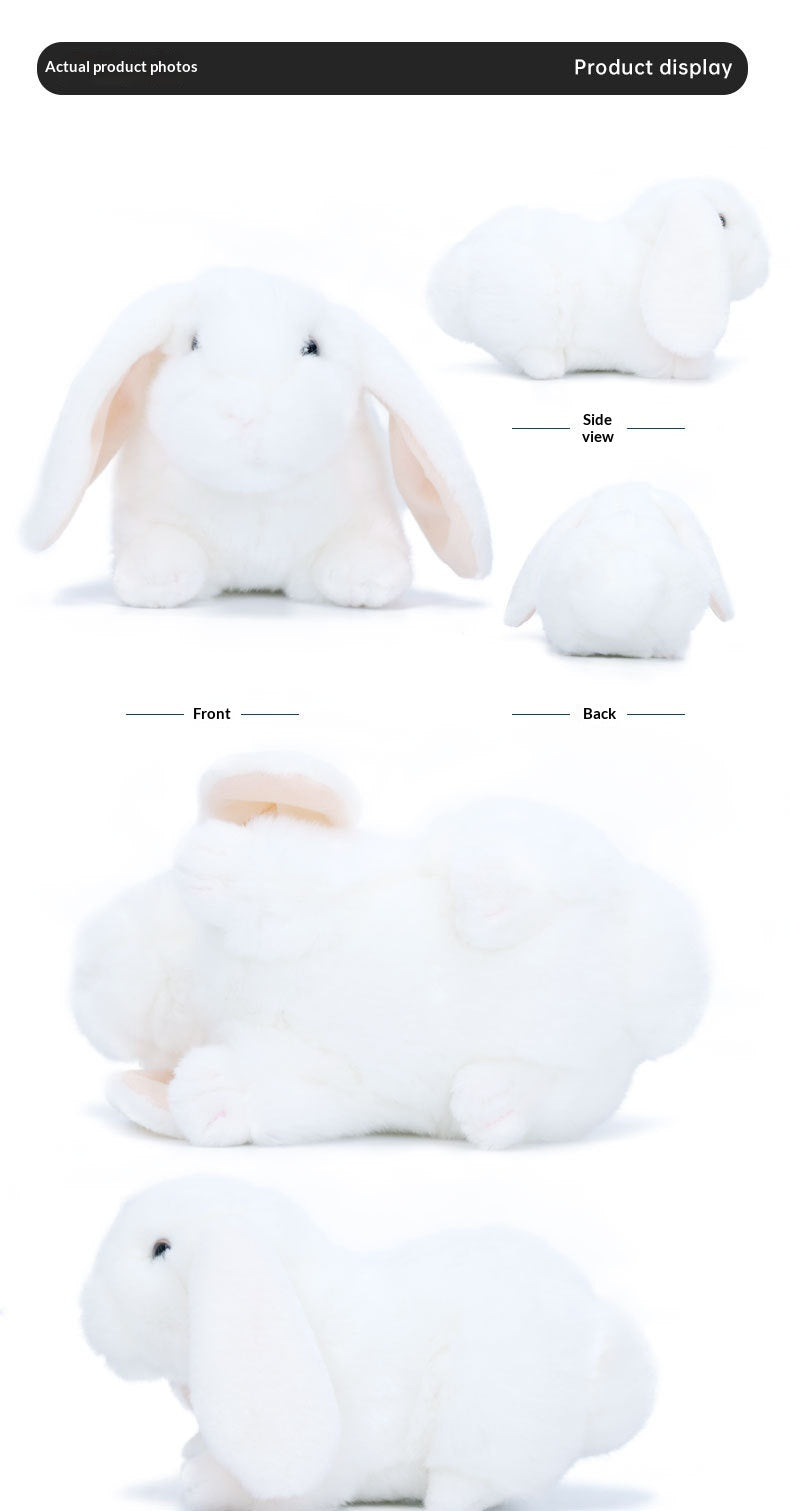 Stuffed Rabbit Doll Plush Toy Lop-eared