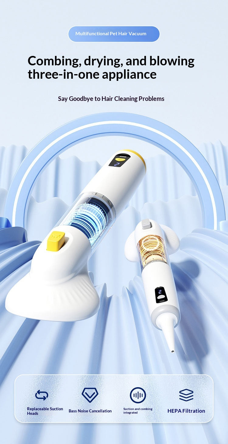 Wireless High-Suction Pet Vacuum Cleaner