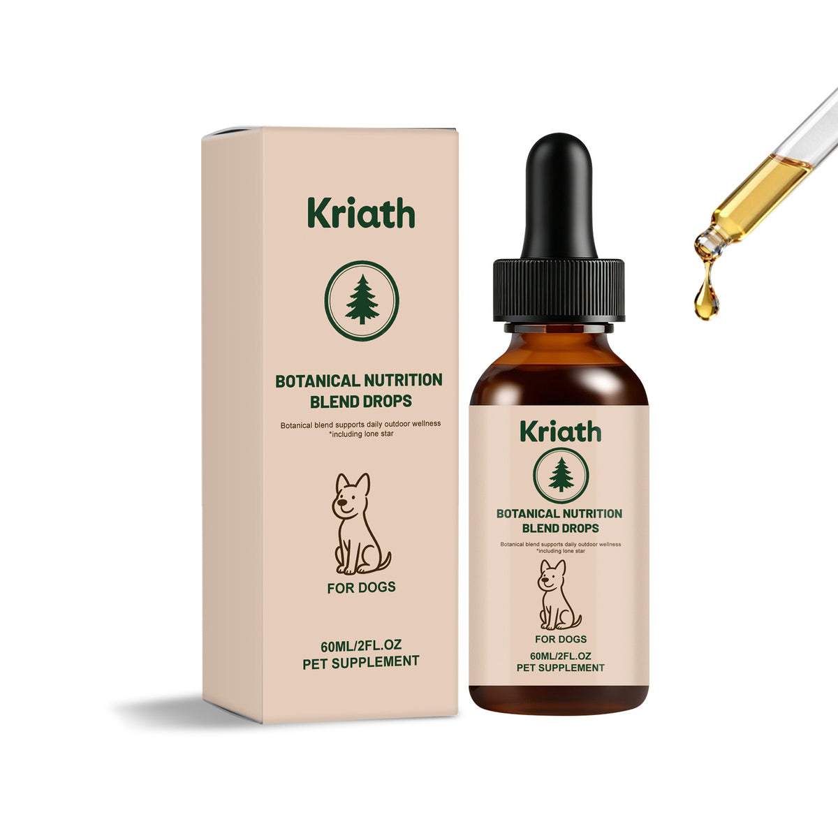 Bptanical Nutrition Blend Drops For Dogs