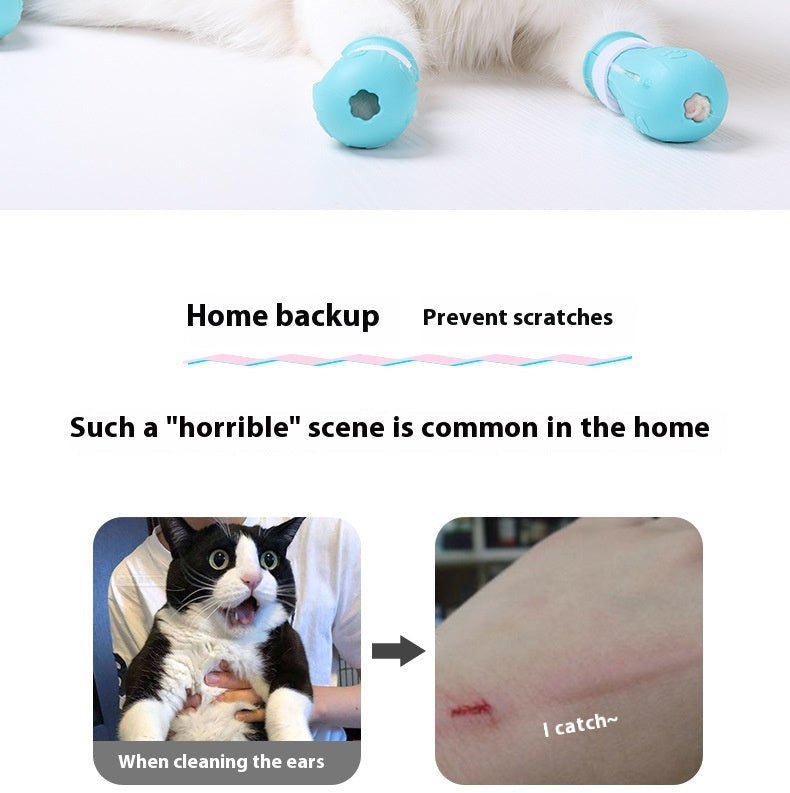 Pet Supplies Cat Foot Cover Bath Anti-scratch Anti-scratch