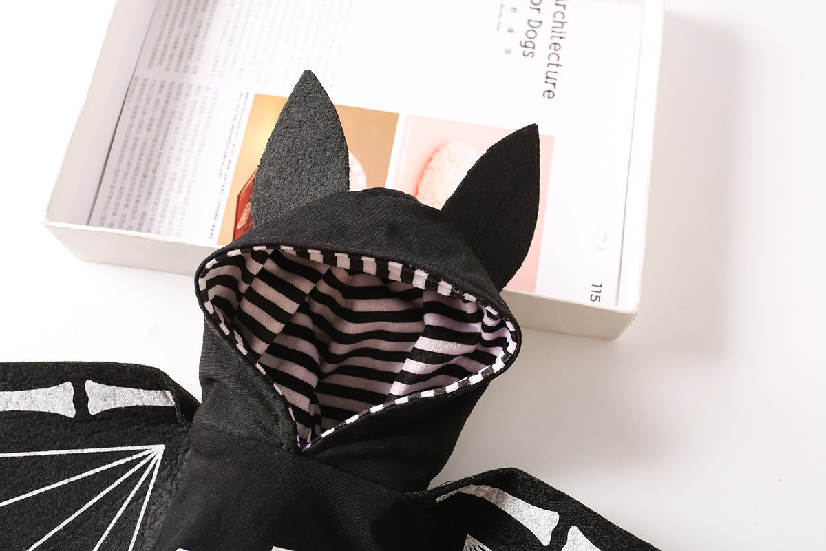 Pet Clothes Black Bat Dog