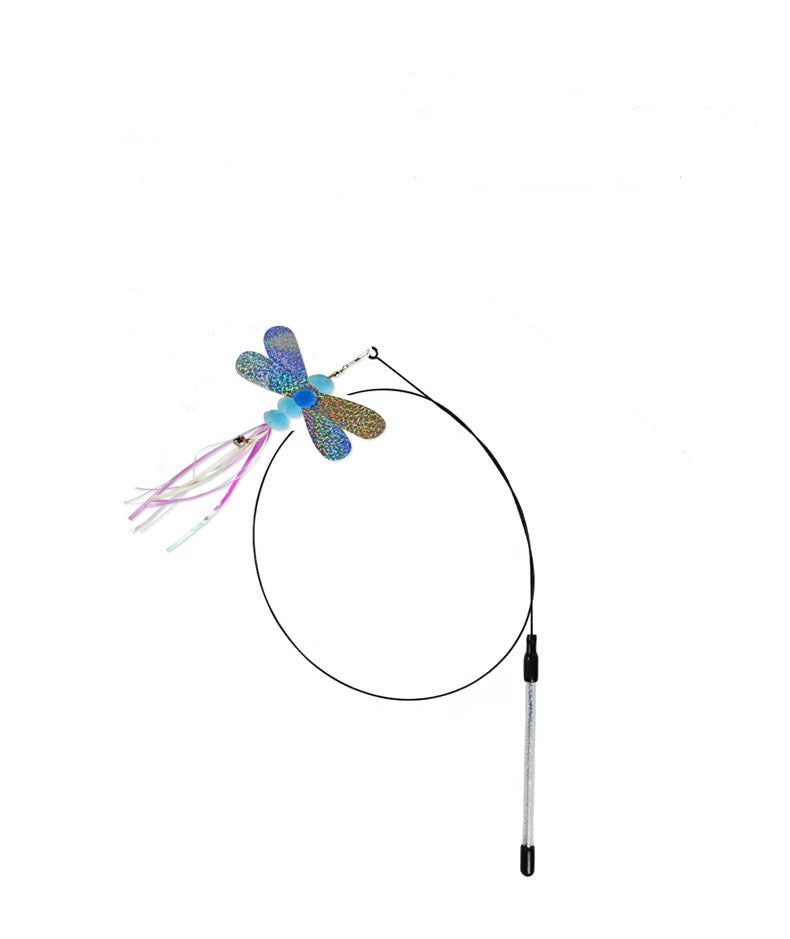 Insect Series Can Roll Up Long Rod Steel Wire Feathers