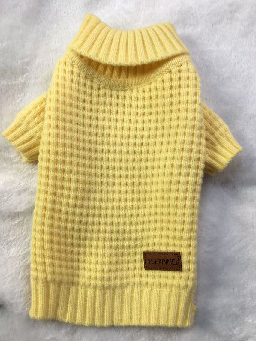 Pet Turtleneck Knitting Sweater Cat Dog Clothes