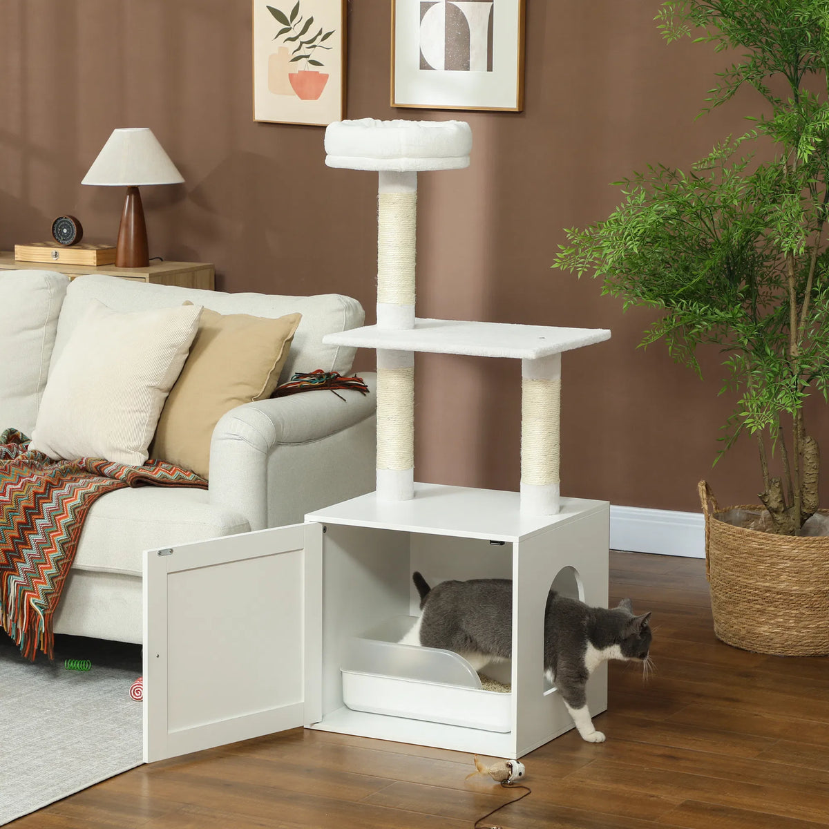 Wooden Cat House/Cat Trees /Cat Climbing Tower
