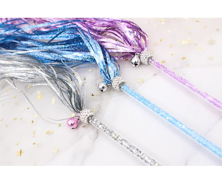 Ringing Paper Tassel Cat Teaser Toy