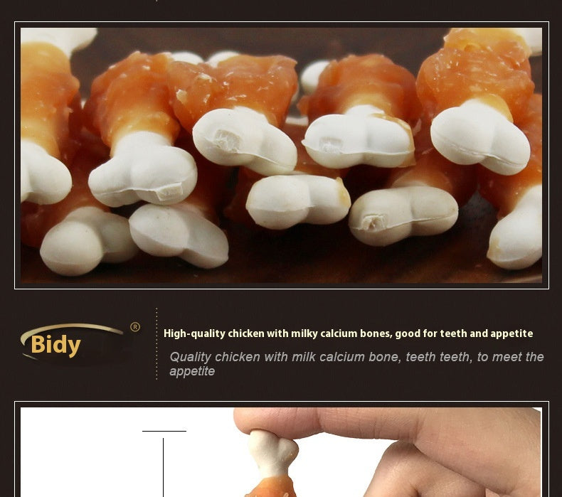 Pet Snack Chicken Wrapped Around Milk Bones 400g
