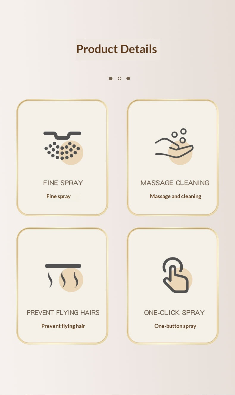 Pet Cleaning Supplies No-rinse Spray Gloves And A Deshedding Brush