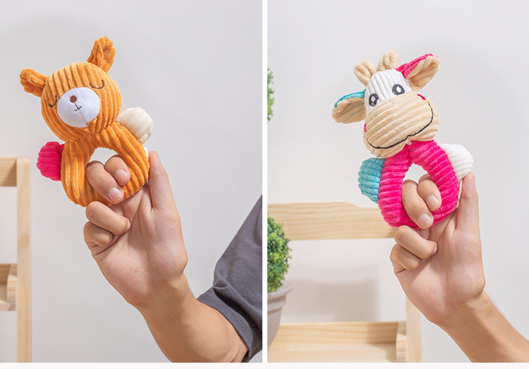 Handshake plush doll cartoon puzzle pet plush toy