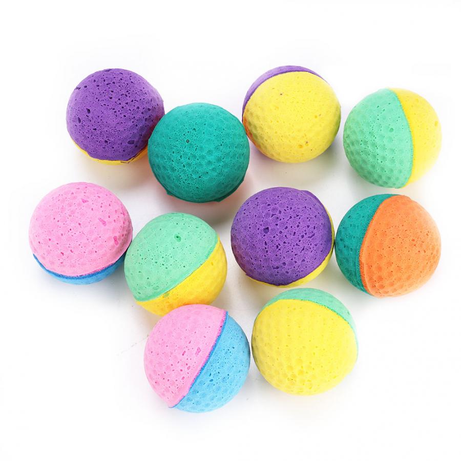 Latex Foam Ball Cat Chase Toy