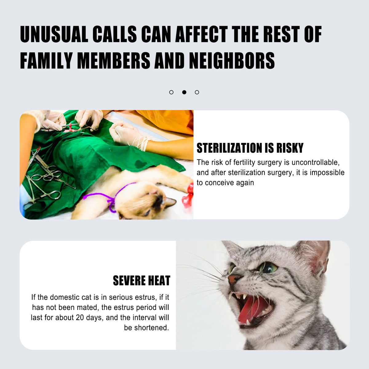 Yegbong Pet Care Solution Improves Pet Mood Conditioning Spray For Cats And Dogs