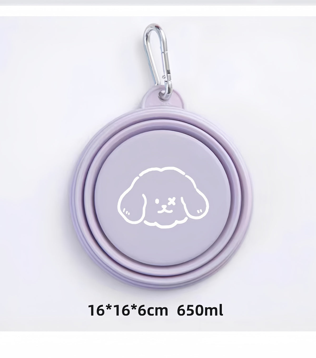 Foldable Outdoor Pet Bowl For Small Dogs