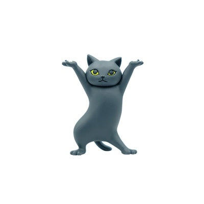 Enchanted Cat Pen Holder-Black-1
