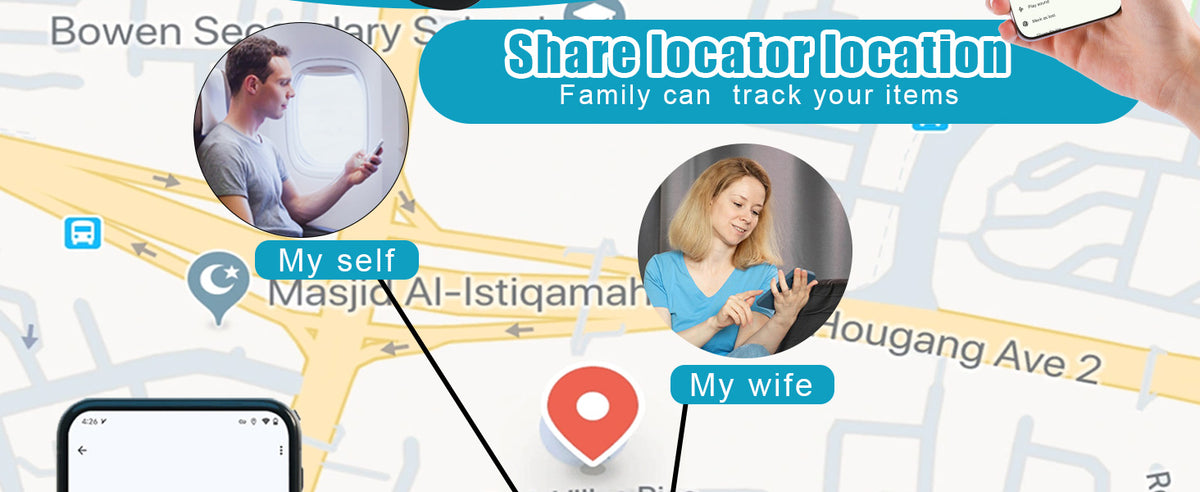 GPS Tracker for Dogs IOS & Android - No Subscription Dog GPS Tracker Collar Smart Cat Real-Time Activity Tracker,...