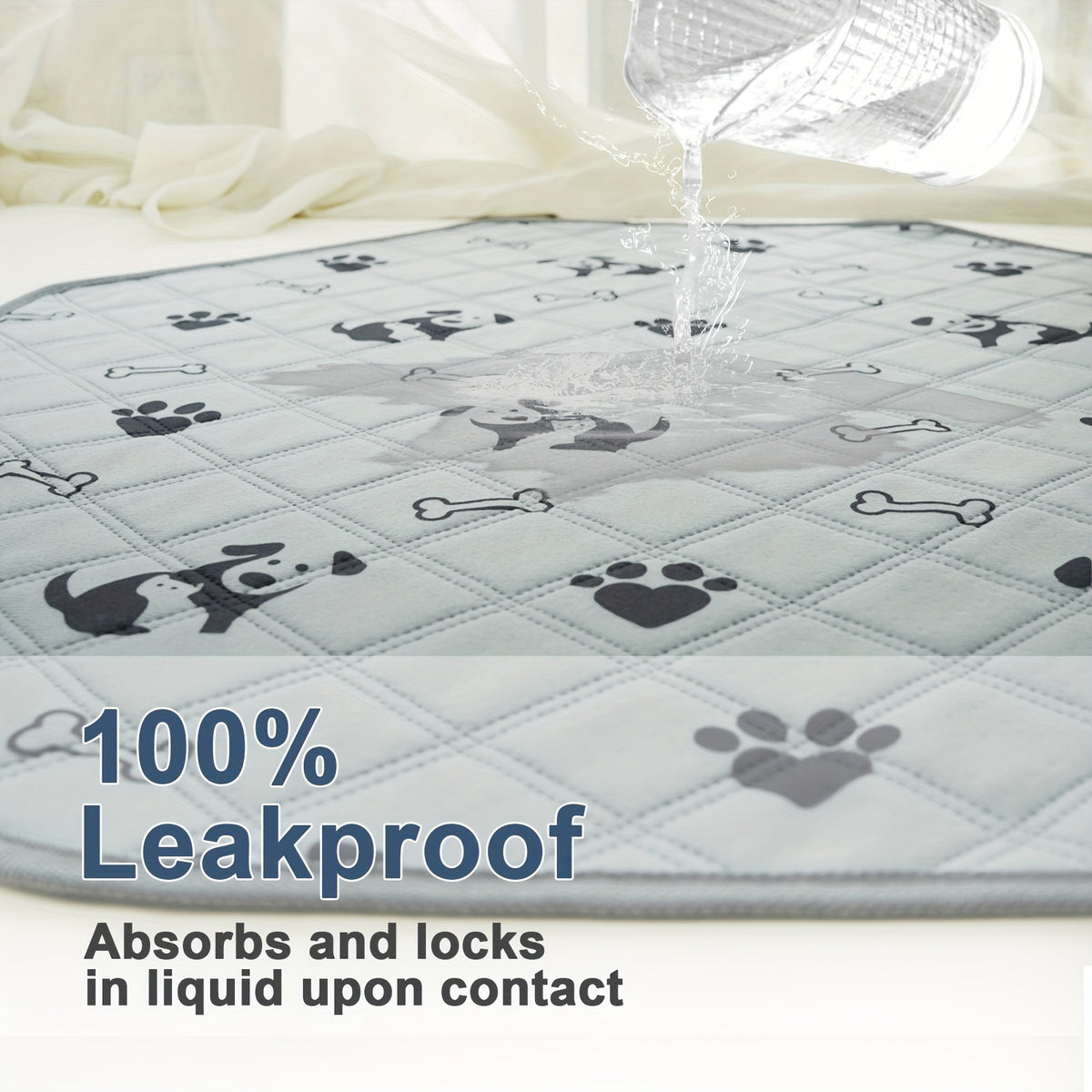 New Washable Octagonal Dog Potty Pad
