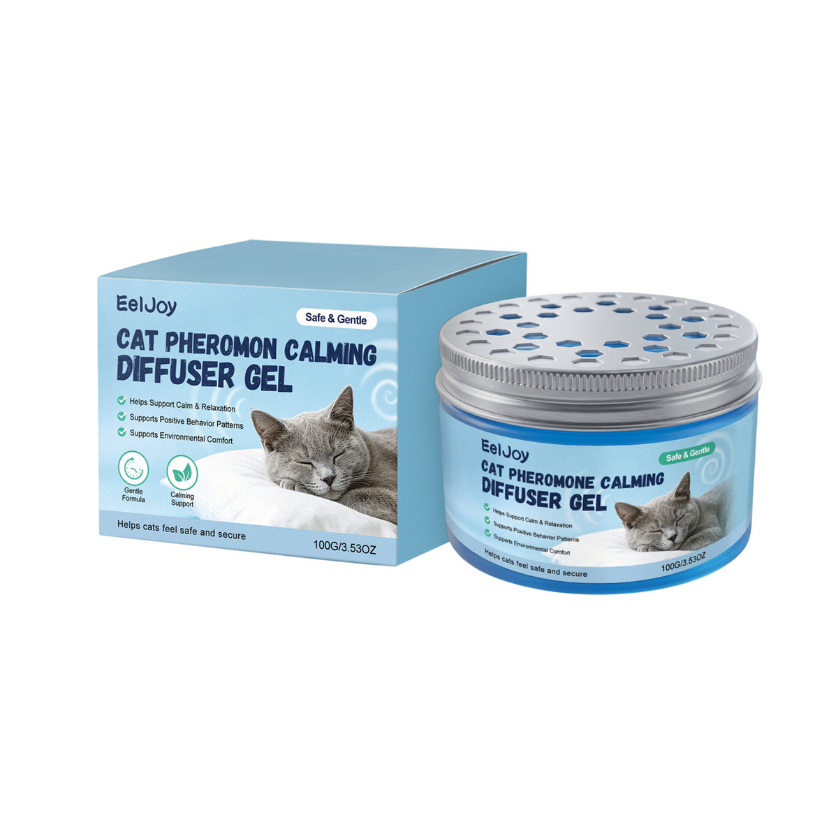 Cat Pheromone Calming Diffuser Gel