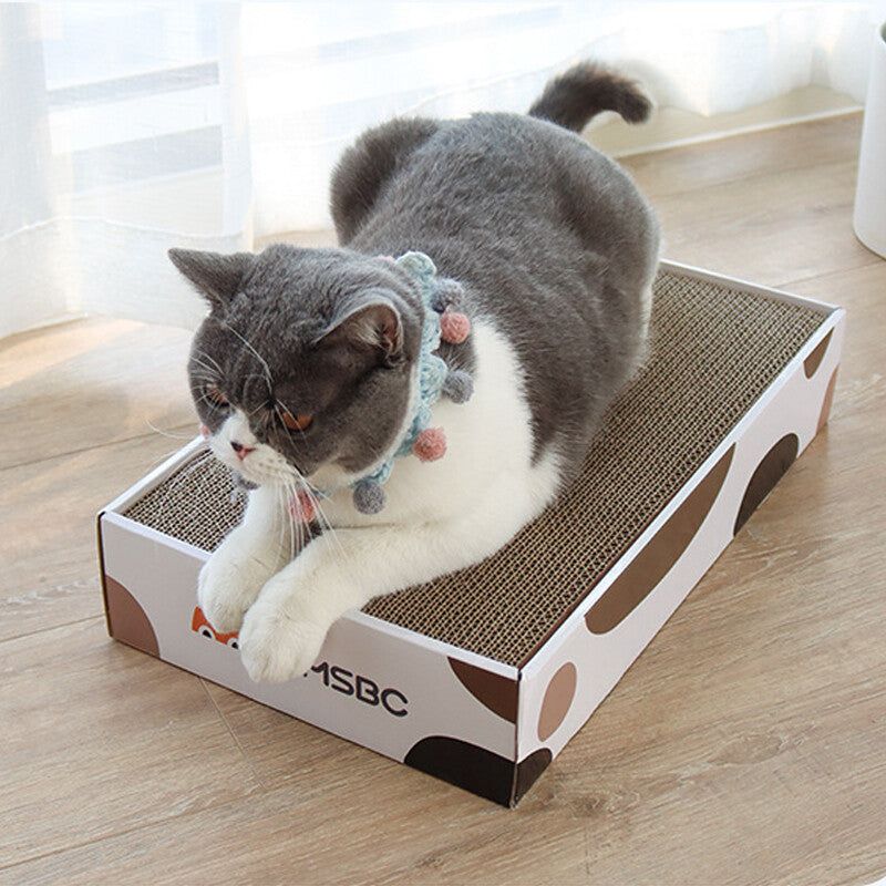 3Pcs Cat Box Scratcher Scratching Board Pad Heavy Duty Corrugated Cardboard