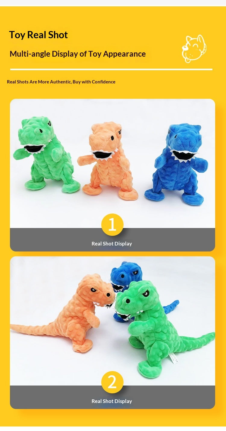 Pet-Resistant Chewable Crinkle Paper Dental Toy With Plush Bubbles