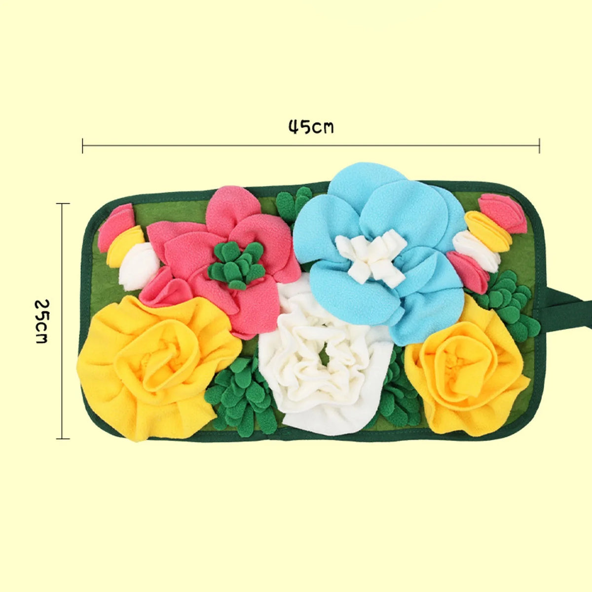 Rabbit Guinea Pig Foraging Mat Relieves Emotions Totoro Rabbit Square Garden Smelling Mat New Style